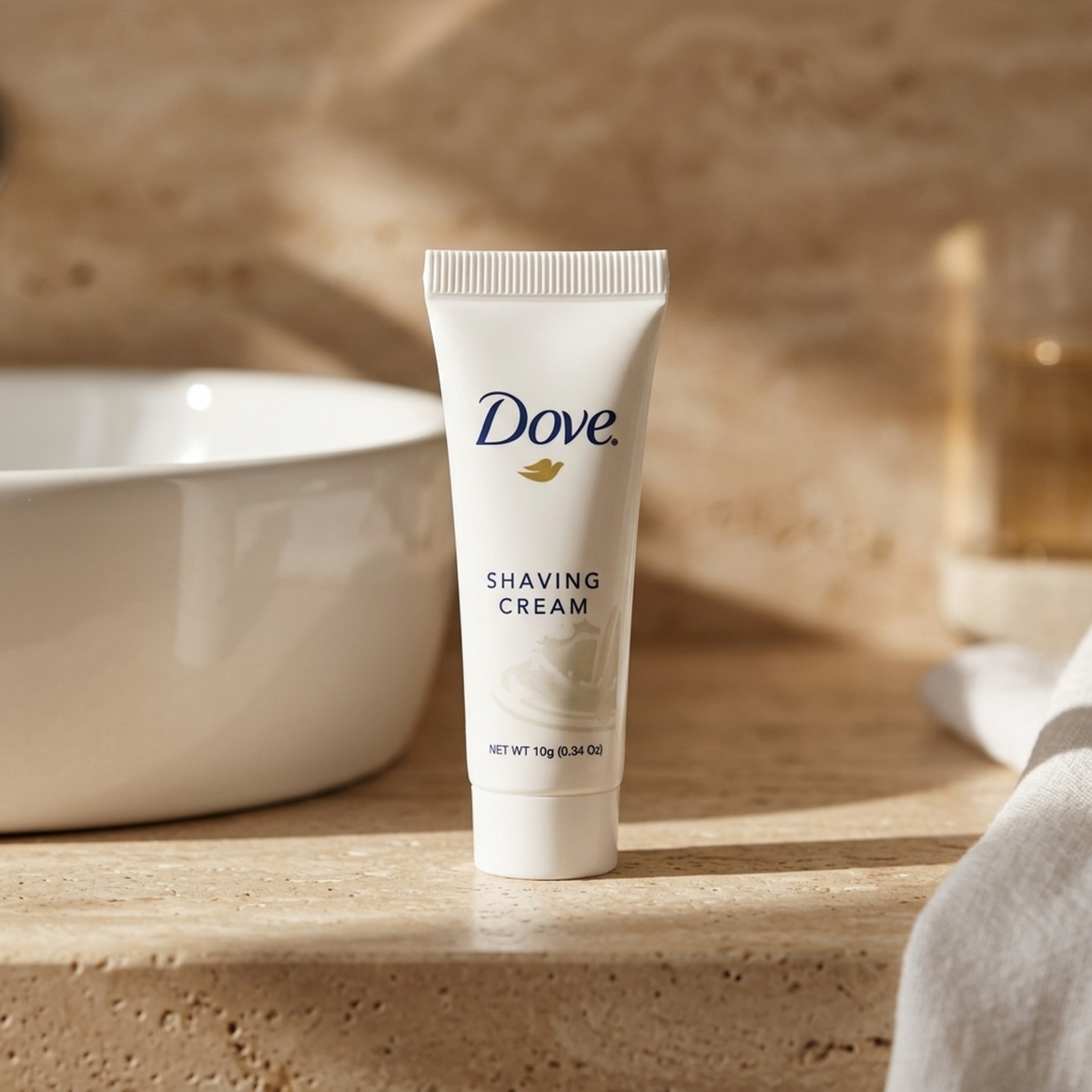Dove® Hotel Shaving Cream 10g | Premium Guest Amenity